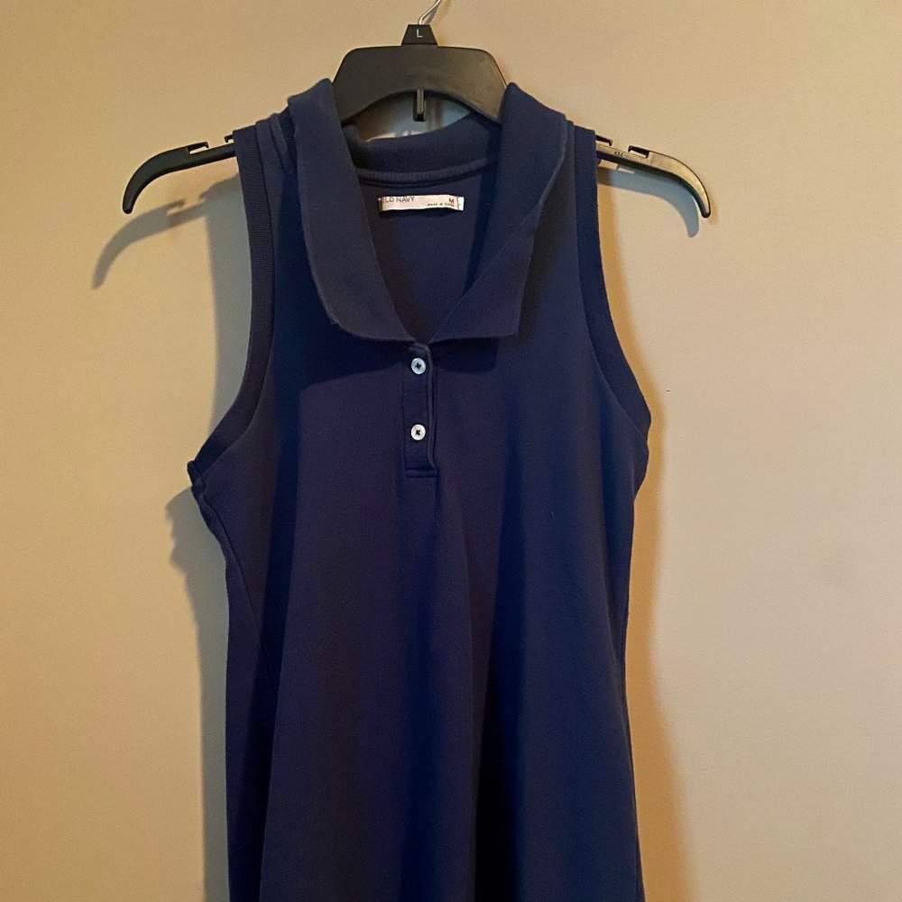 Blue Sleeveless Dress from Old Navy. Size Medium.